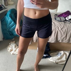 LULULEMON SIZE 4 black shorts